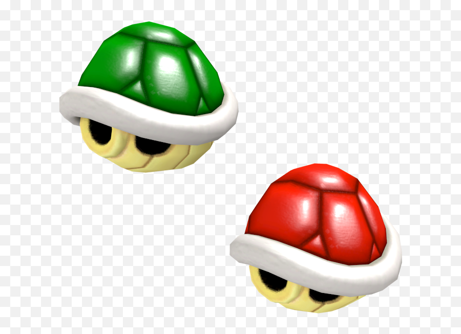Wii U - Mario Kart 8 Green Red Shell The Models Resource Red And Green Shell Png,Mario Kart Transparent