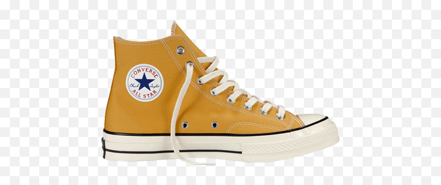On Feet - Converse 1970 Yellow High Png,Converse Png