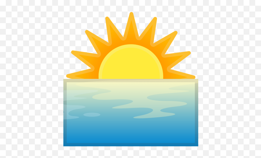Sunrise Emoji Meaning With Pictures - Sunrise Emoji Png,Sun Rise Png