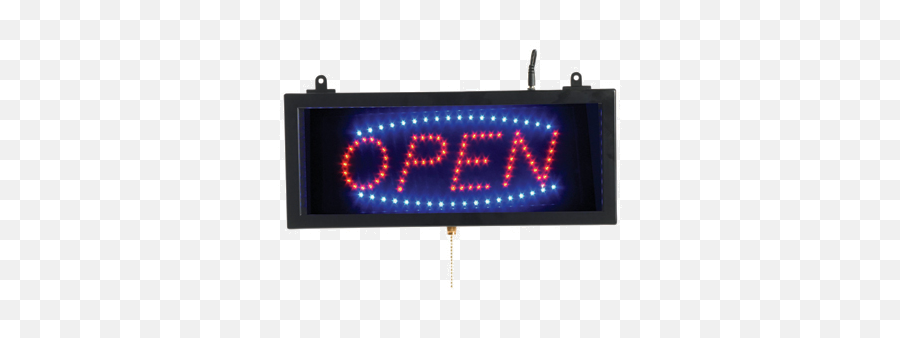 Ope02s High Visibility Led Open Sign - Led Open Sign Png,Open Sign Png