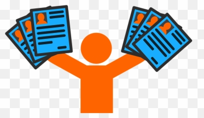 Cartoon Handing Out Flyers - Flyer Clipart Png,Flyers Png