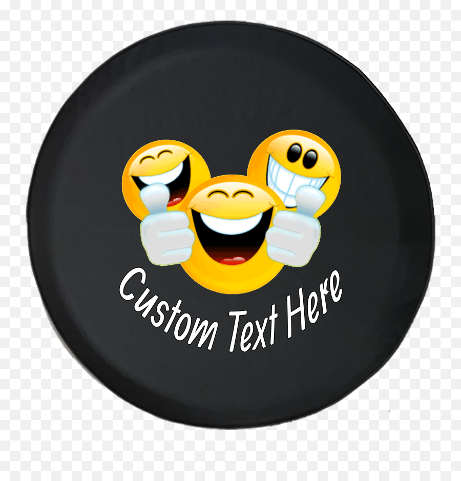 Details About Spare Tire Cover Personalized Happy Thumbs Up Emoji Jk Accessories - Joke Png,Emoji Thumbs Up Png