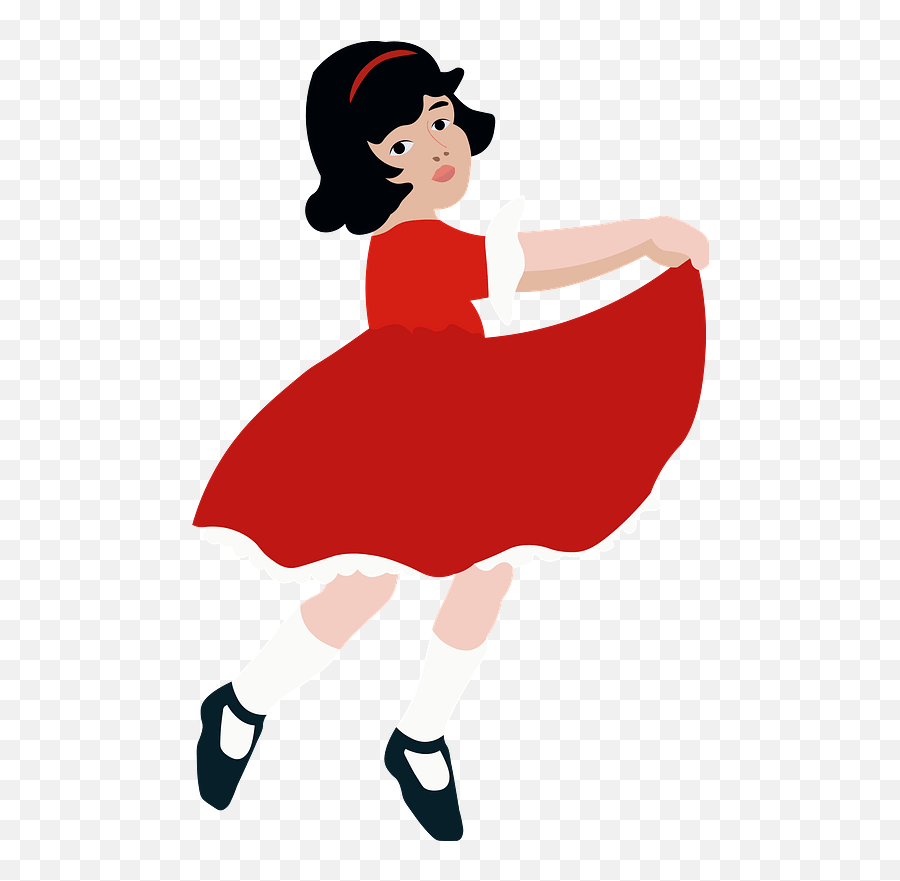 Girl In Red Dress Clipart Free Download Transparent Png - Clip Art,Clipart Png