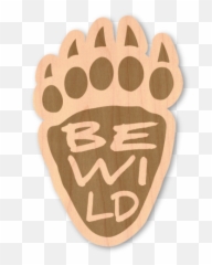 Be Wild Bear Paw - Paw Png,Bear Paw Png