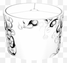 White Swirls And Twirls - Serveware png