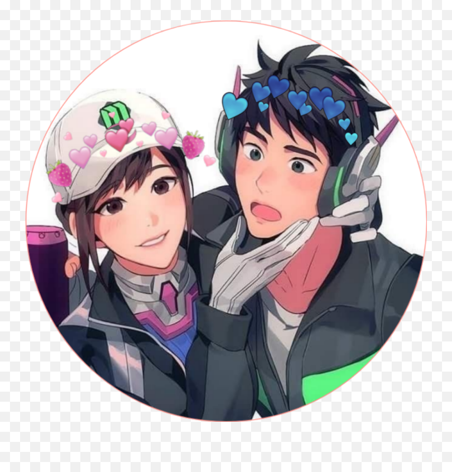 Dva Icon Overwatch Cute Sticker By Duskguardsmckaylaand - D Va Overwatch Anime Icon Png,Overwatch Icon Png