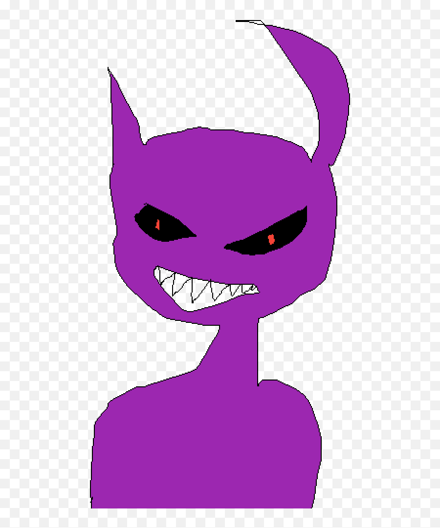 Bunny Ear Png - It Ugly Purple Guy With Bunny Ears Cartoon Fictional Character,Bunny Ears Transparent Background