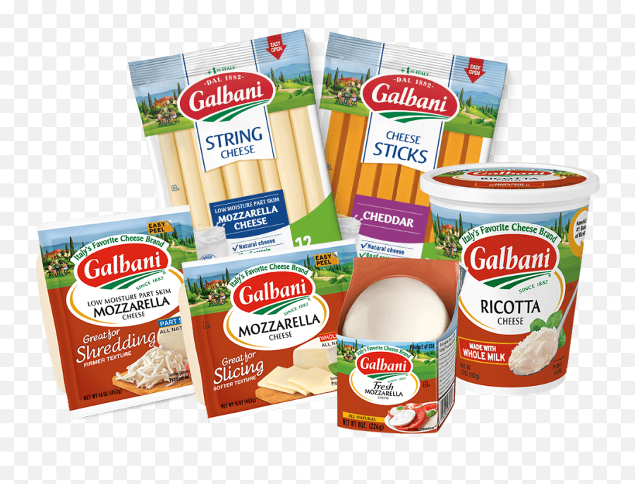 Products Galbani Cheese - Galbani Mozzarella Cheese Png,Mozzarella Sticks Png