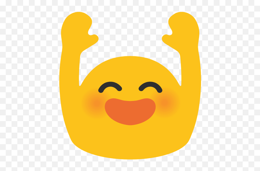 Person Raising Both Hands In - Emoji Raising Both Hands Png,Celebration Emoji Png
