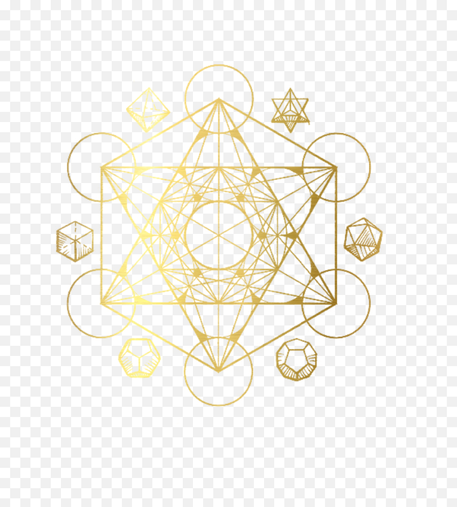 Metatrons Cube Tattoo Solids - Metatron Cube Png,Metatron's Cube Png