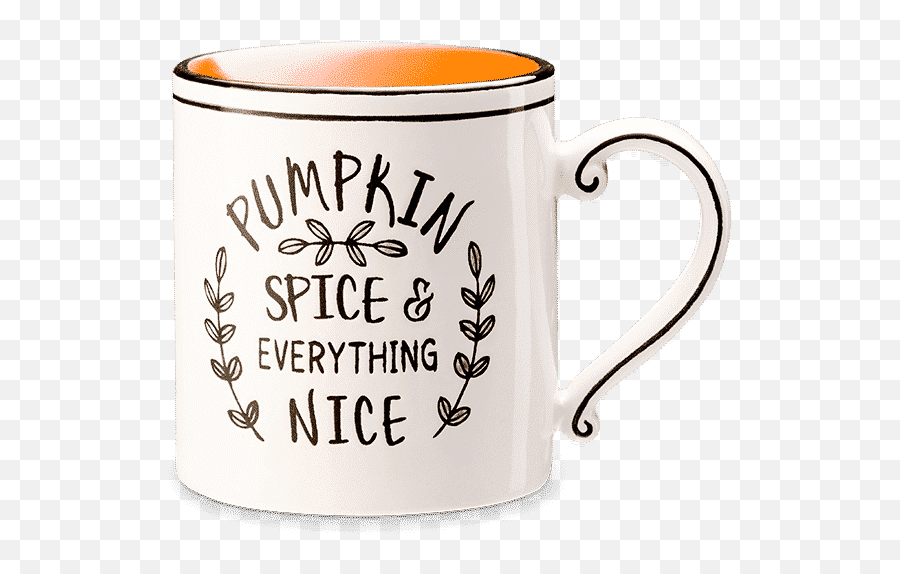 Pumpkin Spice Mug Scentsy Warmer Harvest 2020 - Scentsy Pumpkin Spice Warmer Png,Pumpkin Spice Latte Png
