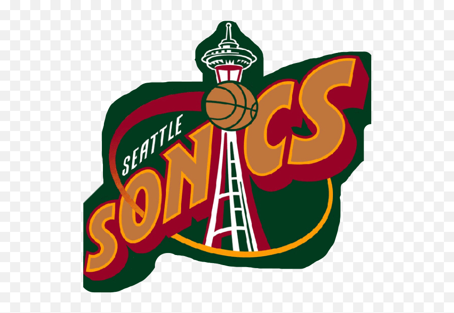 Seattle Sonics Sticker - Big Png,Seattle Supersonics Logo