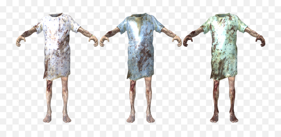 C Zom Zombie2 - Patients Zps549f07b7 Cod Zombies Character Zombies In Hospital Gowns Png,Cod Zombies Png