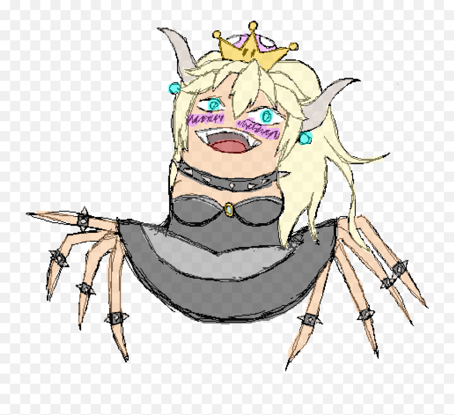 Pixilart - Bowsettecito By Dejatwo Fictional Character Png,Bowsette Png