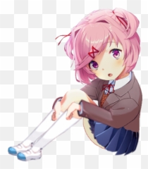 Natsuki - Doki Literature Club png