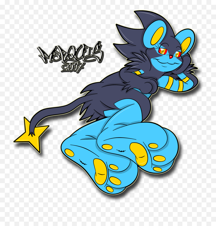 Luxray Paw Tease By Marquis2007 - Fur Affinity Dot Net Luxray Paws Png,Luxray Png