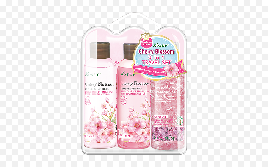 Cherry Blossom 3 In 1 Travel Set Redquay - Box Png,Cherry Blossoms Transparent