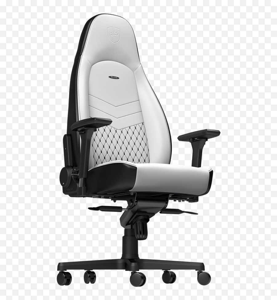 Noblechairs Icon Gamestoel Wit - Noblechairs Hero Leder Png,Noblechairs Icon