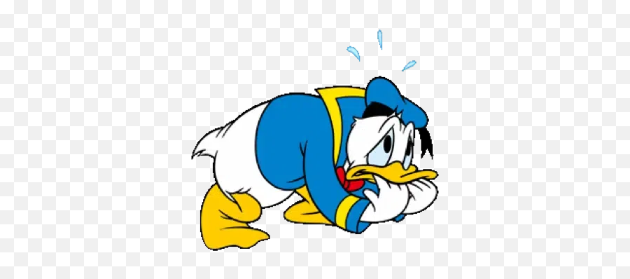 Donald Duck Whatsapp Stickers - Stickers Cloud Fictional Character Png,Donald Duck Icon
