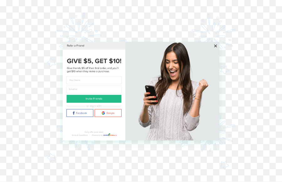 Best Referral Software Program Invitereferrals - Smartphone Png,Refer A Friend Icon Png