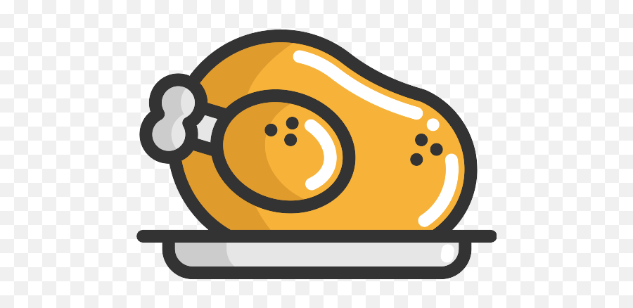 Roast Chicken Png Icon - Roasted Chicken Icon Png,Chicken Png