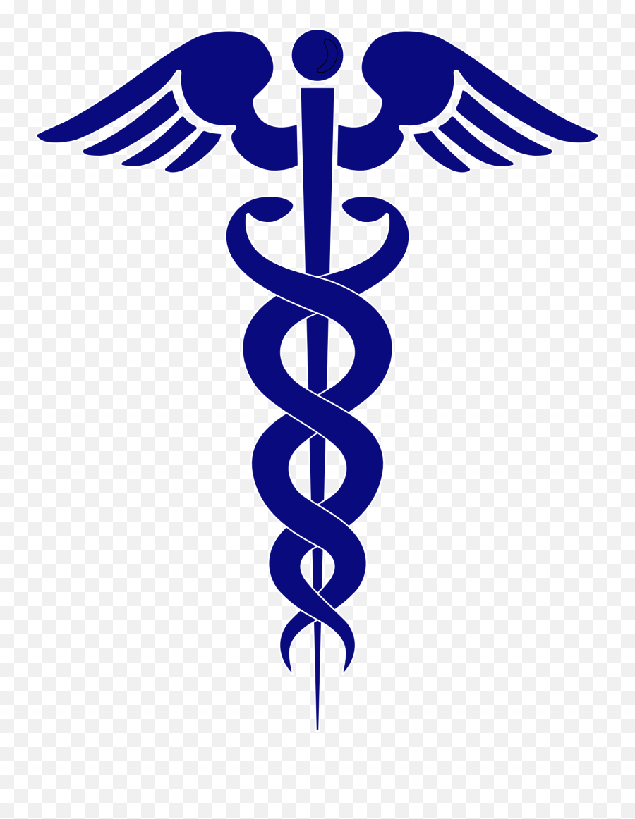Biomedical Images And Uva Logos - Blue Caduceus Png,Health Logos