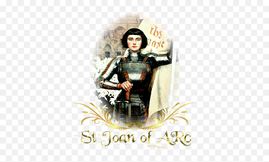 St Joan Of Arc - Jeanne Du0027arca Kids Tshirt For Sale By Jeanne D Arc In Armor Png,St.catherine Of Alexandria Icon