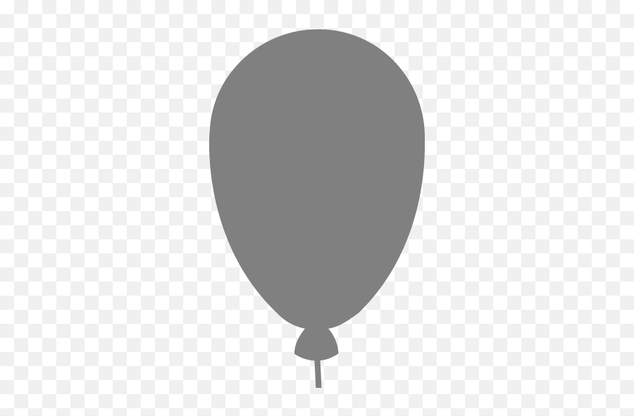 Gray Balloon 8 Icon - Free Gray Party Icons Brown The Office Balloon Png,Ballon Icon