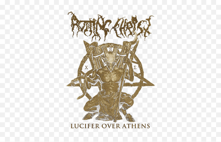 Rotting Christ Lucifer Over Athens - Print On Demand Rotting Christ Logo Png,Lucifer Png