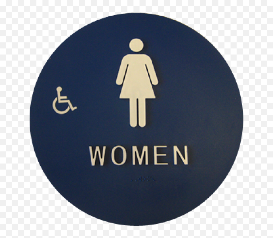 Download Hd Royal Blue Ada 12 Rd - Women Restroom Sign Braille Restroom Signs Png,Womens Restroom Icon