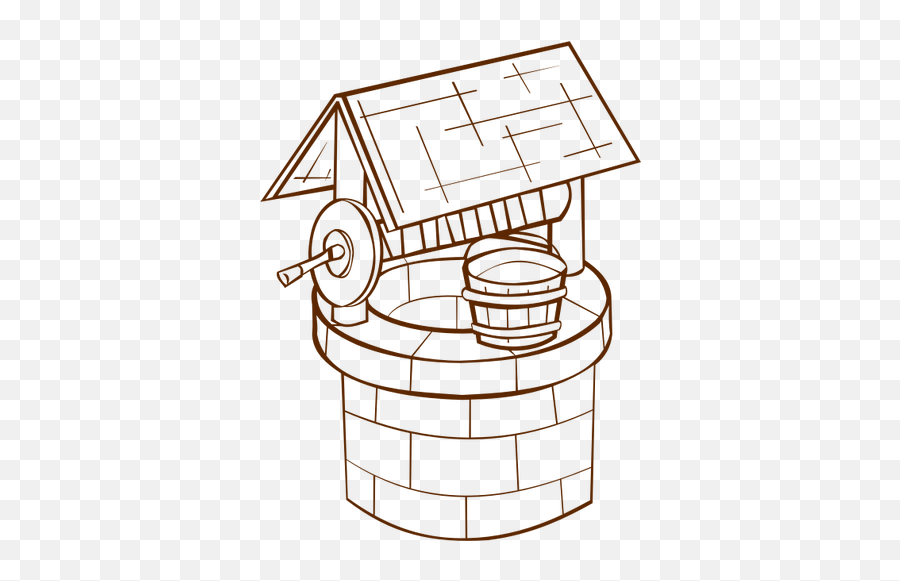 Vector Image Of Role Play Game Map Icon For A Wishing Well - Well Coloring Png,Map Icon Vector