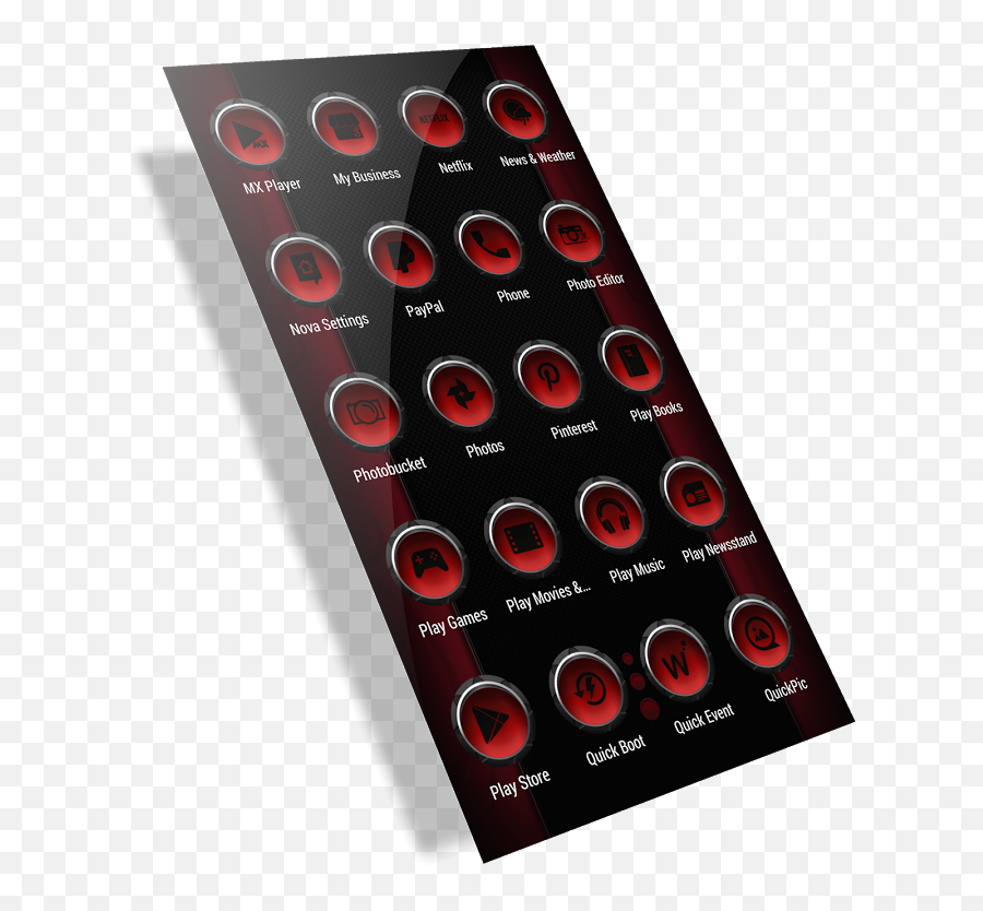 Download Coastal 10 Red - Icon Pack For Android Coastal 10 Png,Google Play Movies Icon