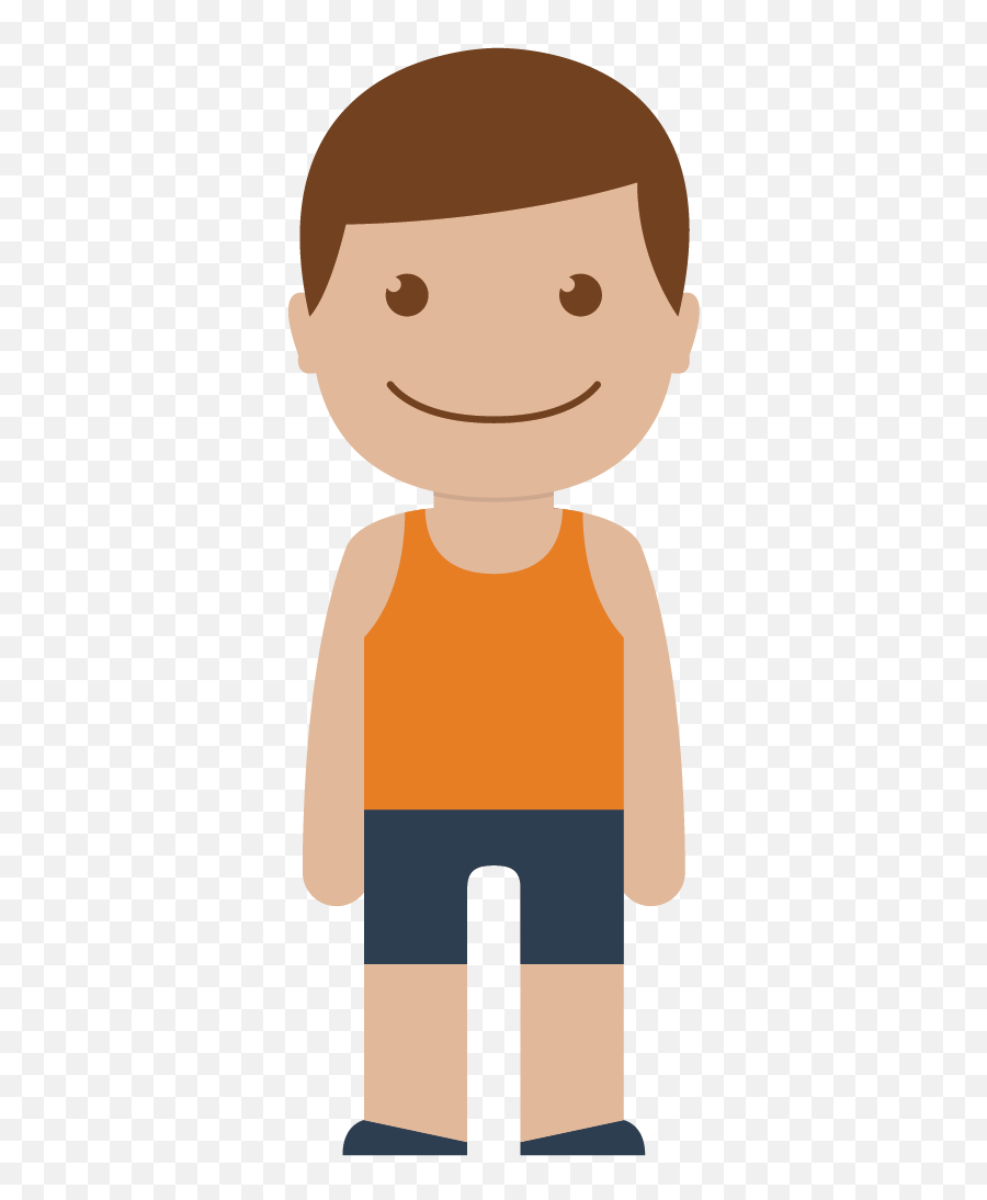 Boy Child Kid Male Man Orange Person Icon - Cartoon Boy Transparent Background Png,Child Transparent Background