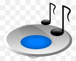 Bluegrey Musip Pop Clip Art - vector clip art png