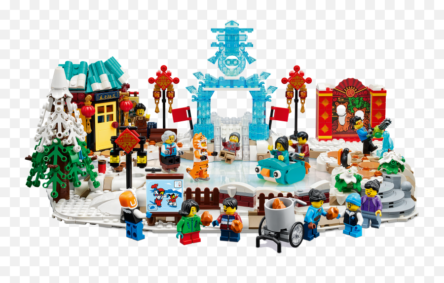 Lunar New Year Ice Festival 80109 Unknown Buy Online - 80109 Lego Png,Redsnow Icon