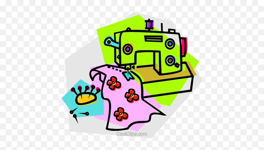 Sewing Machine Royalty Free Vector Clip Art Illustration Png Icon