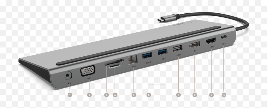 11 - In1 Multiport Usbc Dock For Pc U0026 Mac Belkin Png,Dell Dock Icon Pack