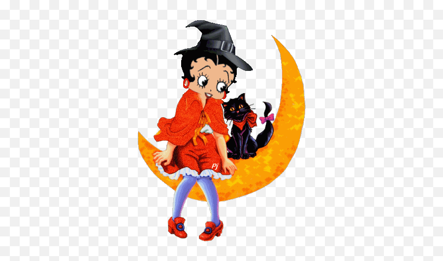 Betty Boop Thanksgiving Pictures - Betty Boop Halloween Png Imágenes De Brujitas Buenas,Betty Boop Png