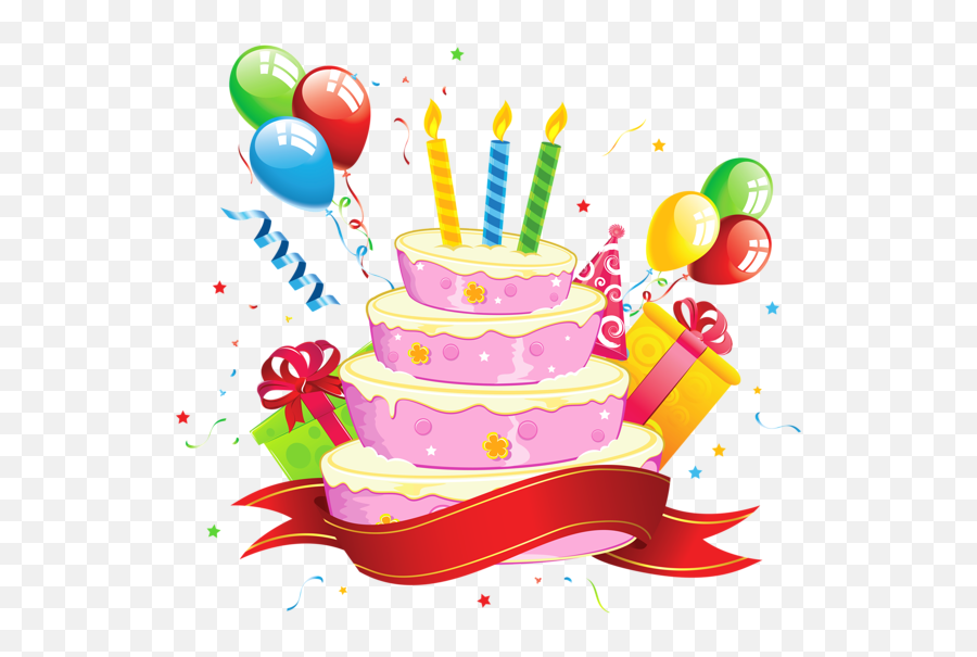 Birthday Cake Transparent Clipart - Bolo De Aniversario Imagens Png,Birthday Cake Transparent