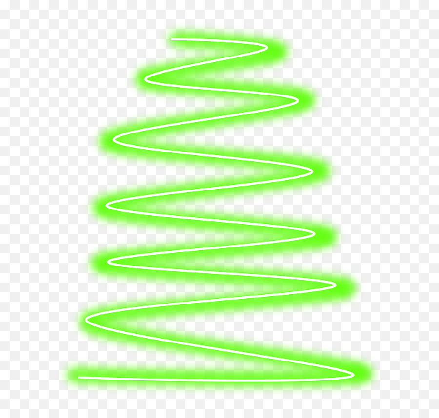 Download Spiral Line Neon Geometric Green Border - Spiral Neon Picsart Png,Geometric Border Png