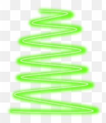 Download Spiral Line Neon Geometric Green Border - Spiral Neon Picsart Png