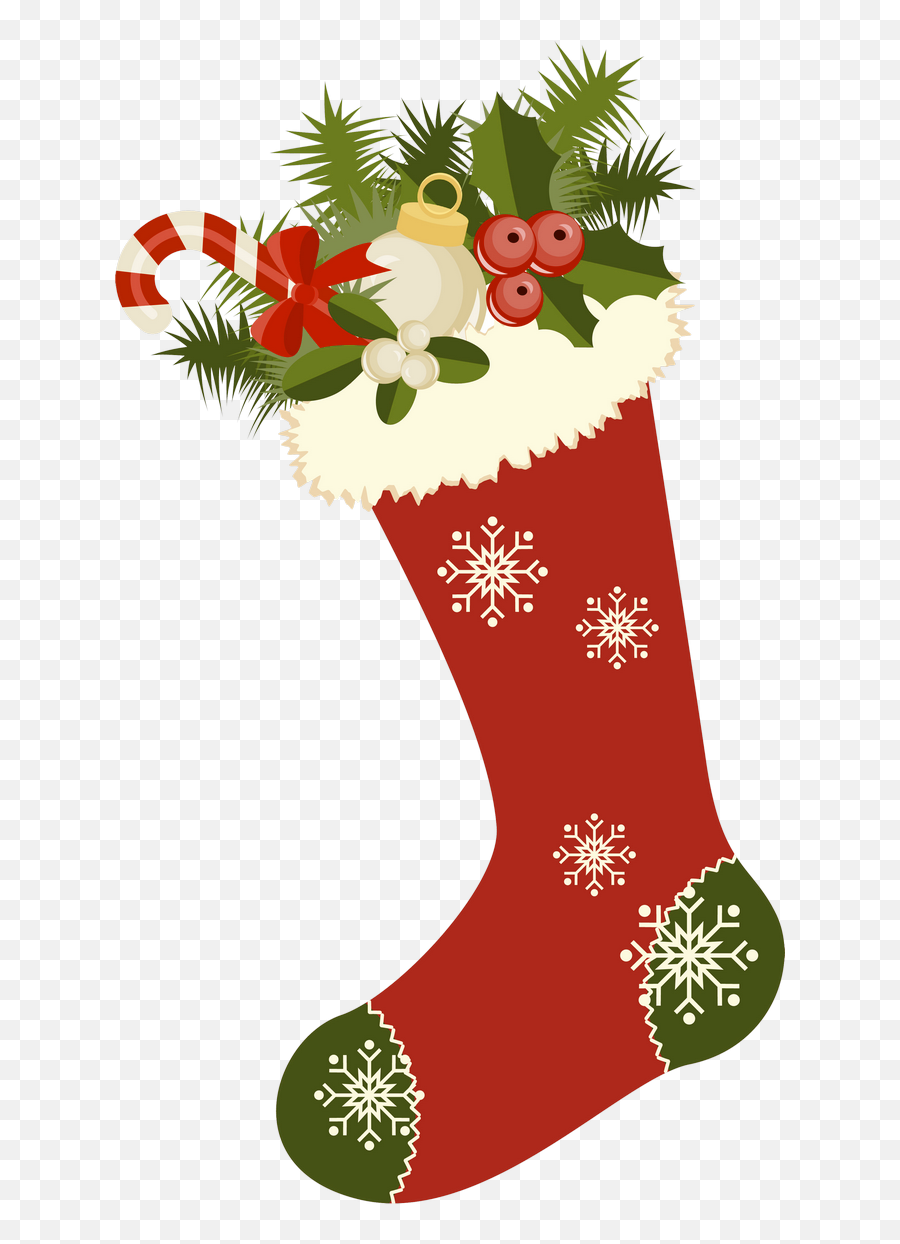 Library Of Christmas Socks Vector Black - Christmas Stocking Clip Art Png,Christmas Stockings Png