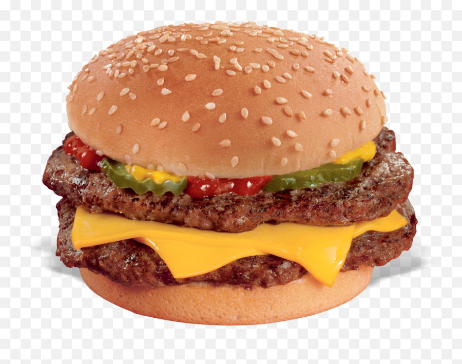 Cheeseburger Hamburger Animation Bacon - Double Meat Burger Png,Cheeseburger Transparent