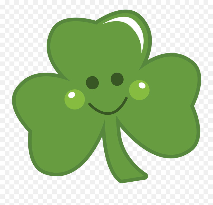 Shamrock Saint Patricks Day Four - Leaf Clover Free Content Clip Art Png,Four Leaf Clover Transparent Background