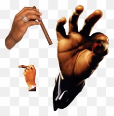 Download Our Stores - Cigar In Hand Png