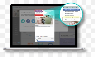 Events Promotion Page - Online Advertising png