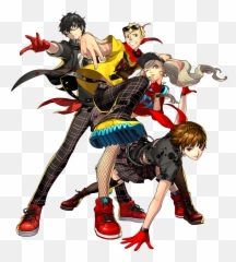 Download Hd Persona 5 Dancing Star Night Ren - Persona 5 Dancing In Starlight Ann Png,Persona 5 Logo Png