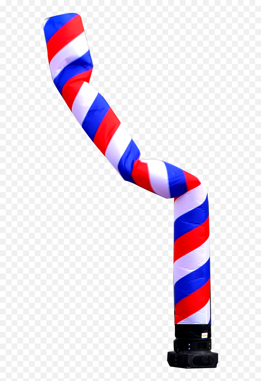 Download Hd Barber Pole Tube 20ft - Barbershop Flag Amazon Air Dancers Png,Barber Pole Png