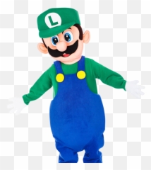 Luigi Mascot Cartoon Characters Your Magical Party - Mascot Png,Luigi Png