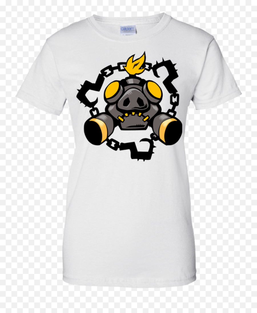 Overwatch Roadhog Chains Spray Menwomen T Shirt U2013 Teeever - My Favorite Teacher Calls Me Mom Png,Roadhog Png